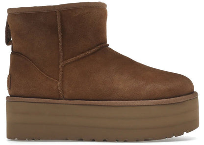 UGG Classic Mini Platform Boot Boot Gaštan (W)