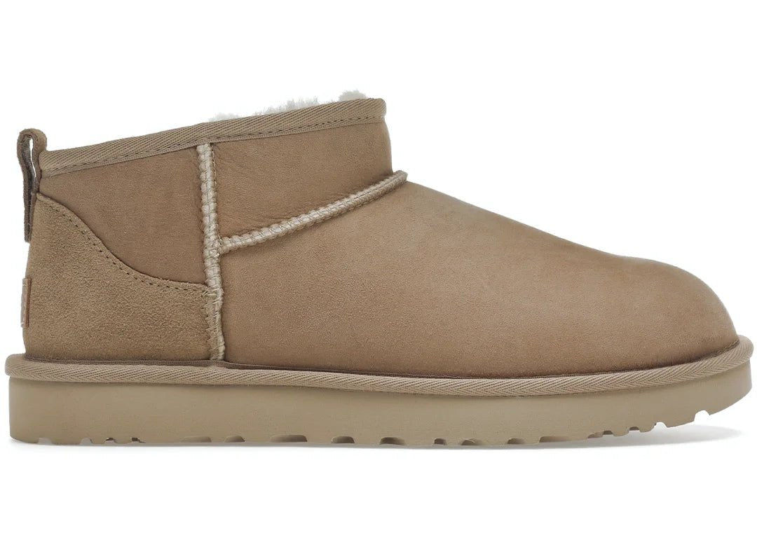 UGG Classic Ultra Mini Boot Sand (W) - PLUGSNEAKRS