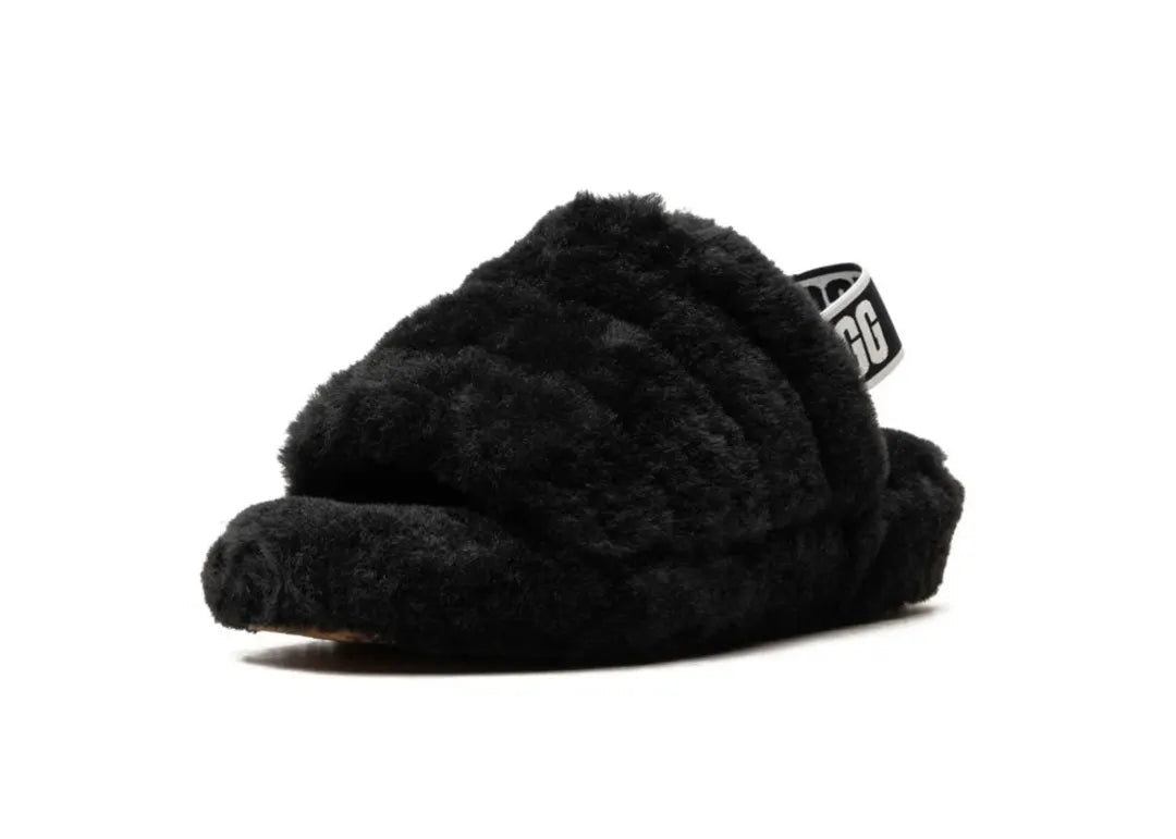 UGG Fluff Yeah Slide Black (W)