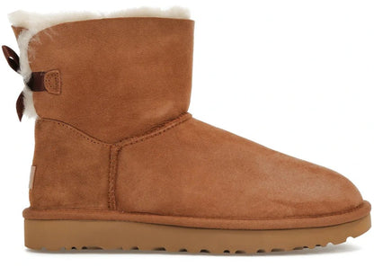 UGG Mini Bailey Bow II Castaño (Mujer)